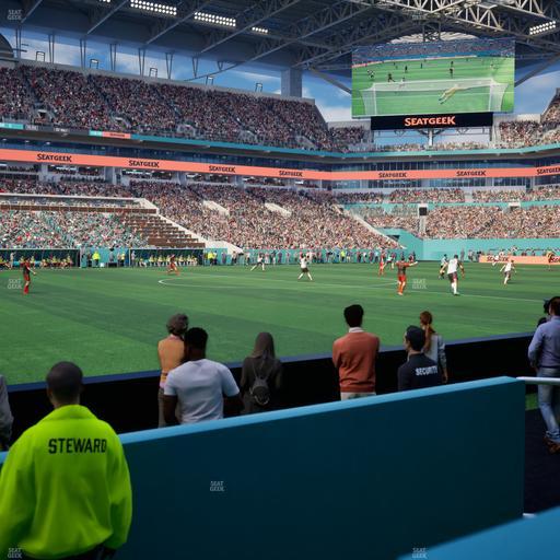Hard Rock Stadium - Section 120 Seat View