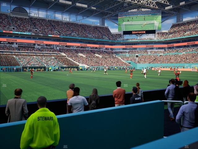 Hard Rock Stadium - Section 120 Seat View