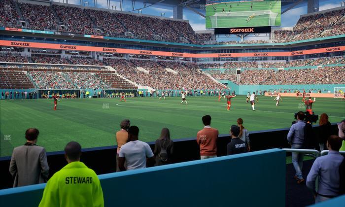 Hard Rock Stadium - Section 120 Seat View