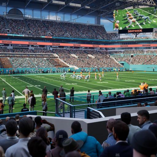 Hard Rock Stadium - Section 120 Seat View
