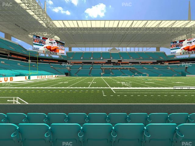Hard Rock Stadium - Section 120 Seat View