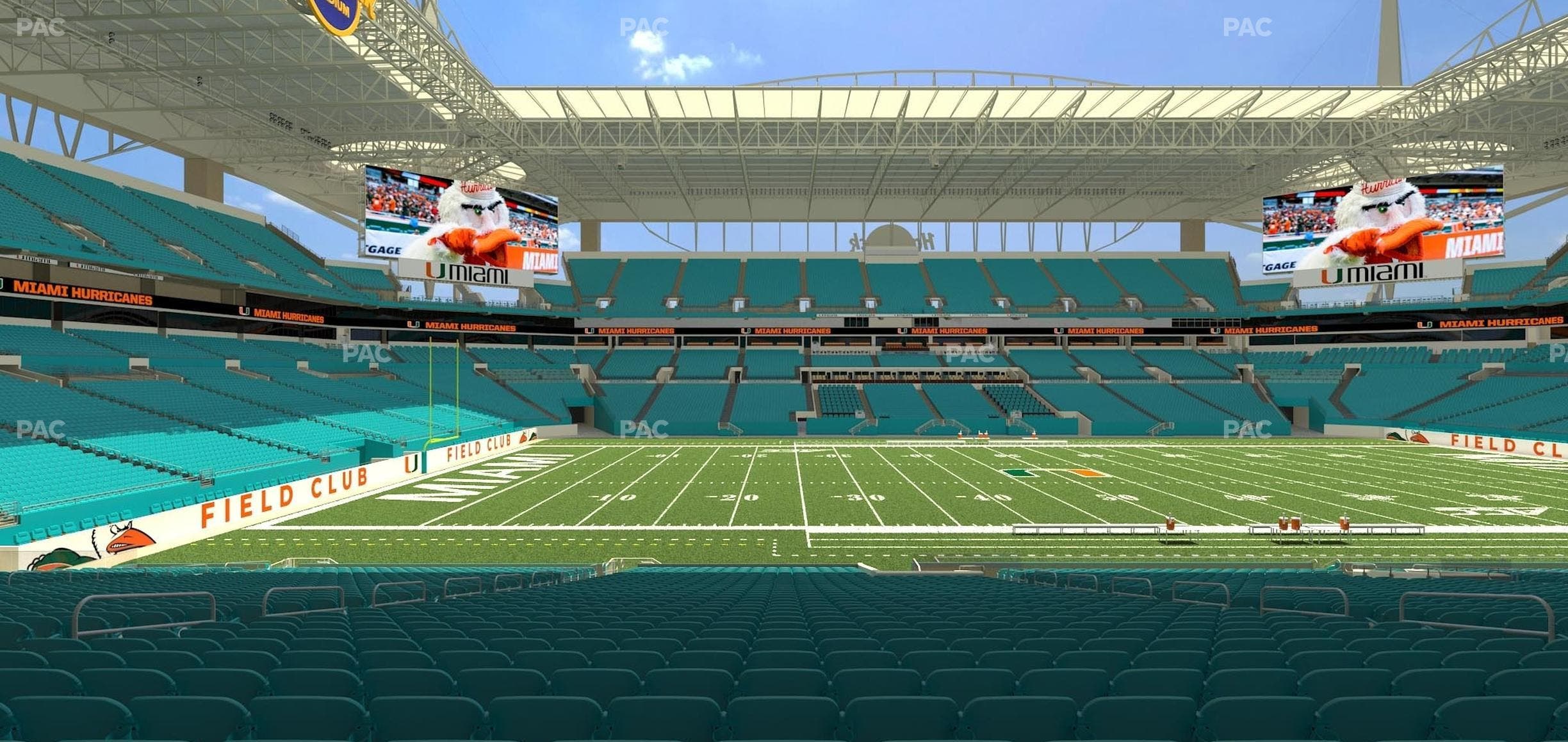 Hard Rock Stadium - Section 120 Seat View