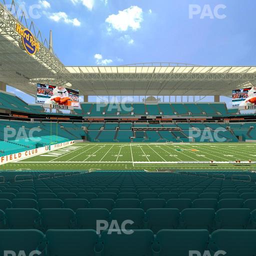 Hard Rock Stadium - Section 120 Seat View