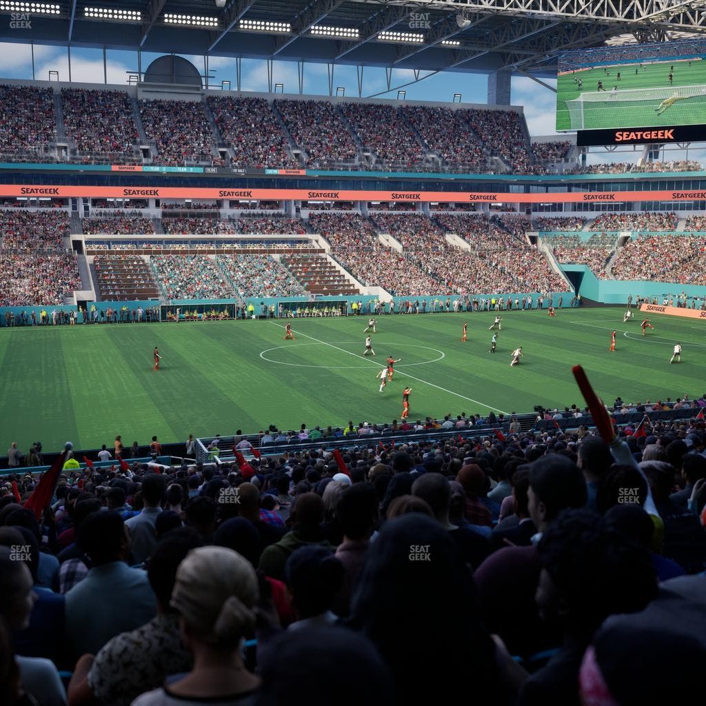 Hard Rock Stadium - Section 120 Seat View