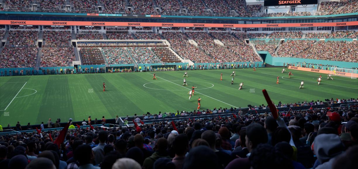 Hard Rock Stadium - Section 120 Seat View