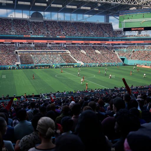 Hard Rock Stadium - Section 120 Seat View