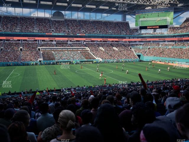 Hard Rock Stadium - Section 120 Seat View