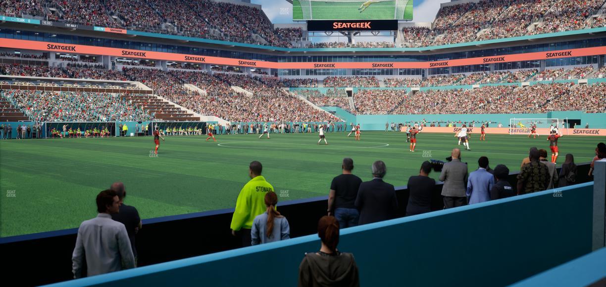 Hard Rock Stadium - Section 121 Seat View