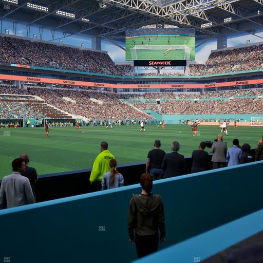 Hard Rock Stadium - Section 121 Seat View