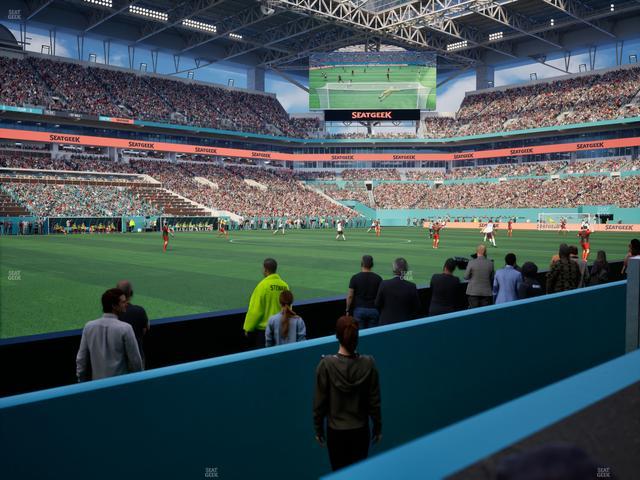 Hard Rock Stadium - Section 121 Seat View