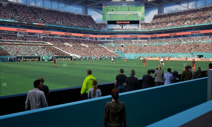 Hard Rock Stadium - Section 121 Seat View