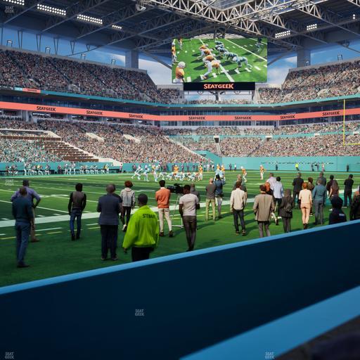 Hard Rock Stadium - Section 121 Seat View