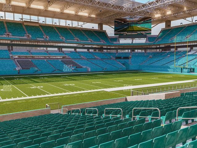 Hard Rock Stadium - Section 121 Seat View