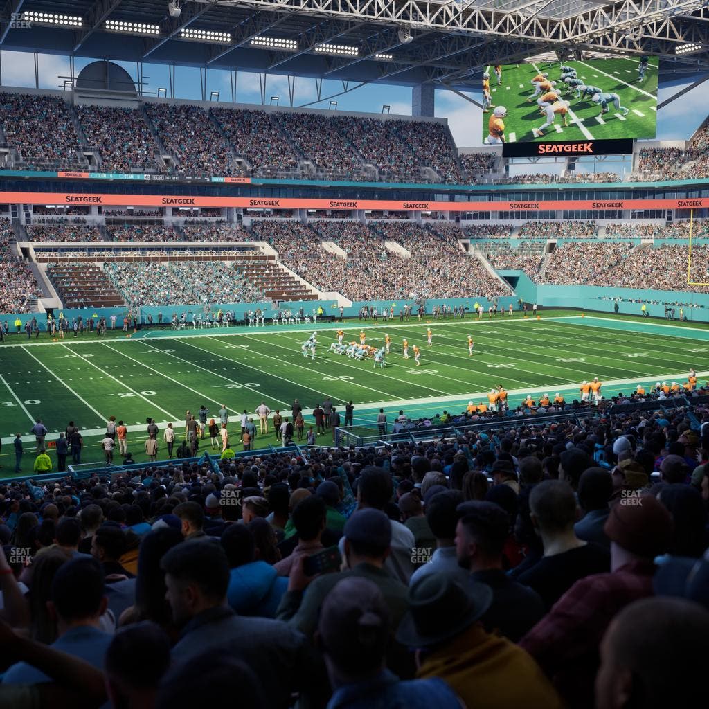 Hard Rock Stadium - Section 121 Seat View