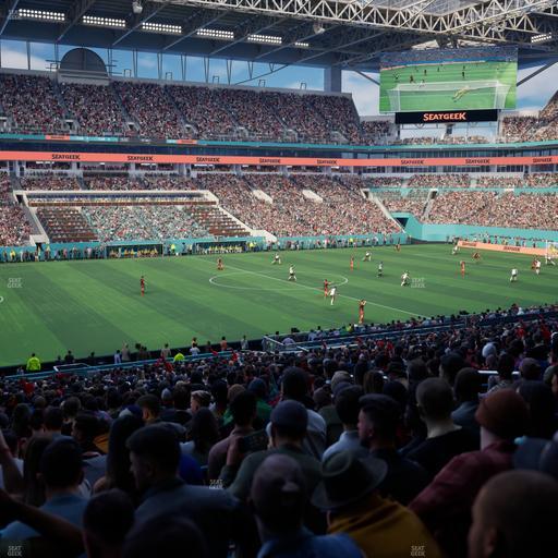 Hard Rock Stadium - Section 121 Seat View