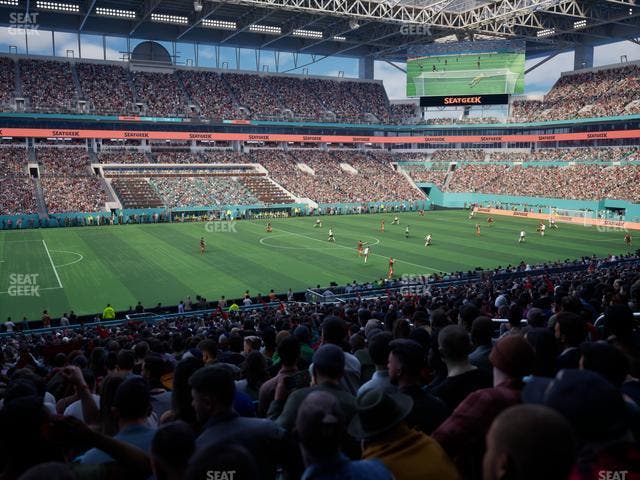 Hard Rock Stadium - Section 121 Seat View