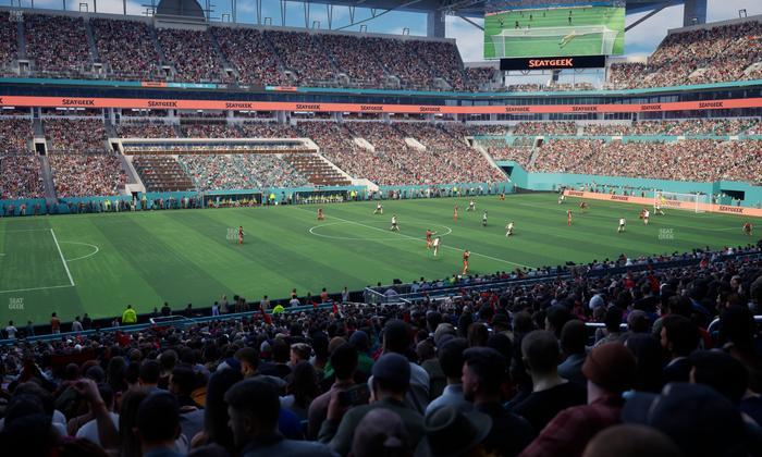 Hard Rock Stadium - Section 121 Seat View