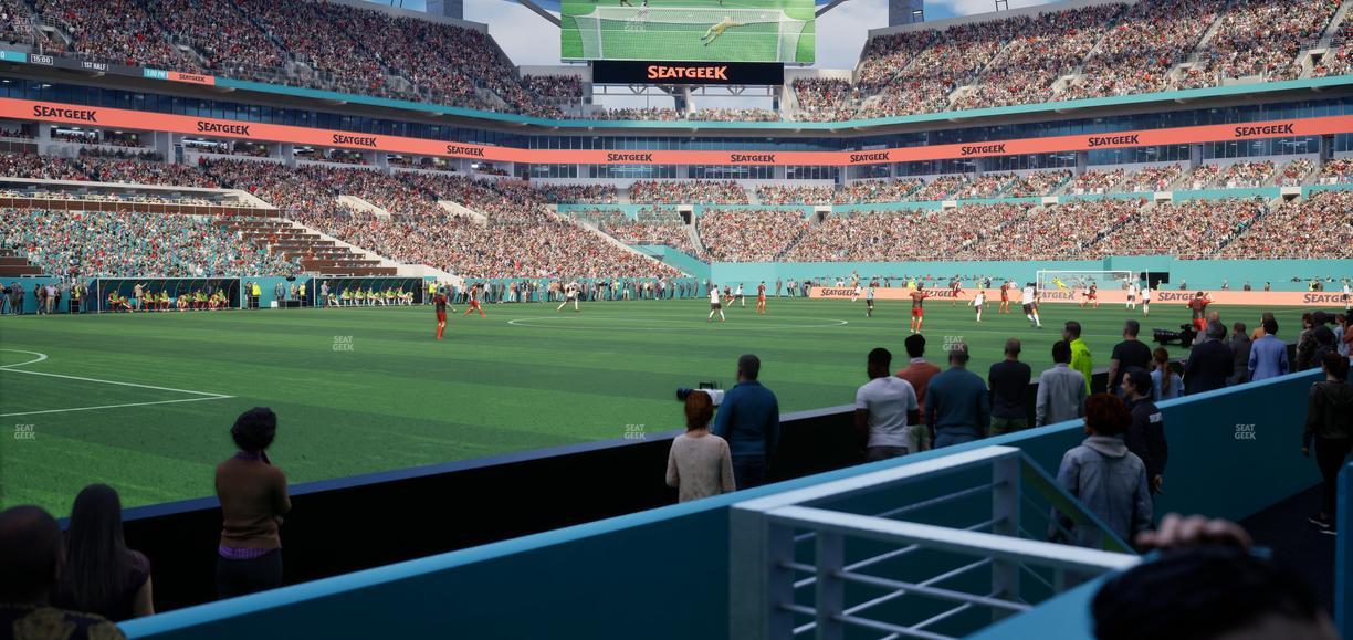 Hard Rock Stadium - Section 122 Seat View