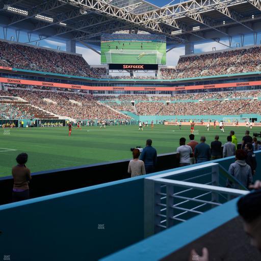 Hard Rock Stadium - Section 122 Seat View
