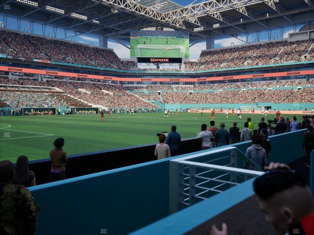 Hard Rock Stadium - Section 122 Seat View