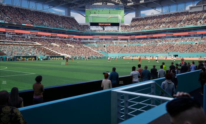Hard Rock Stadium - Section 122 Seat View