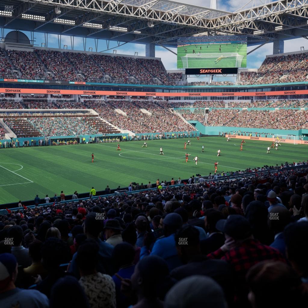 Hard Rock Stadium - Section 122 Seat View