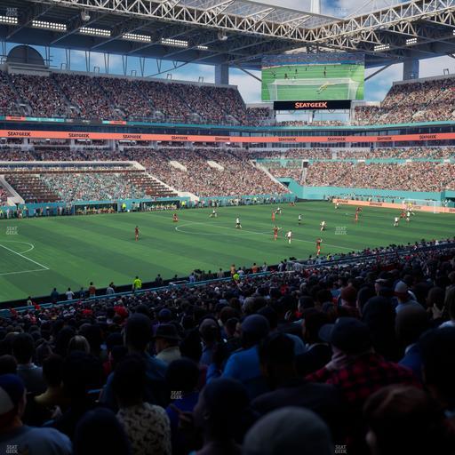 Hard Rock Stadium - Section 122 Seat View