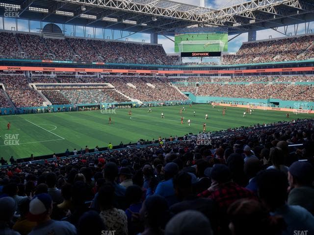 Hard Rock Stadium - Section 122 Seat View
