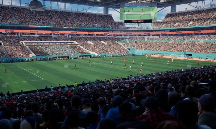 Hard Rock Stadium - Section 122 Seat View