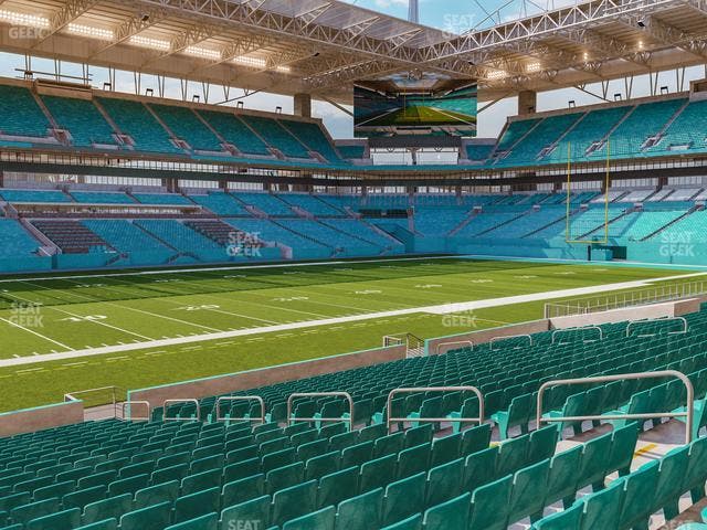 Hard Rock Stadium - Section 122 Seat View