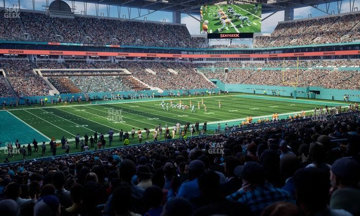 Hard Rock Stadium - Section 122 Seat View