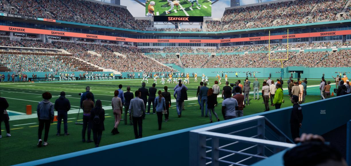 Hard Rock Stadium - Section 122 Seat View