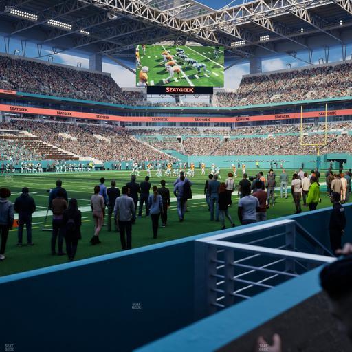 Hard Rock Stadium - Section 122 Seat View