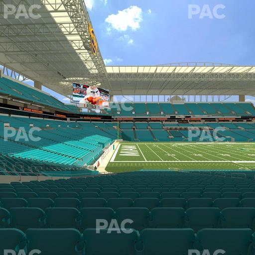 Hard Rock Stadium - Section 122 Seat View