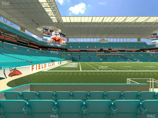 Hard Rock Stadium - Section 122 Seat View