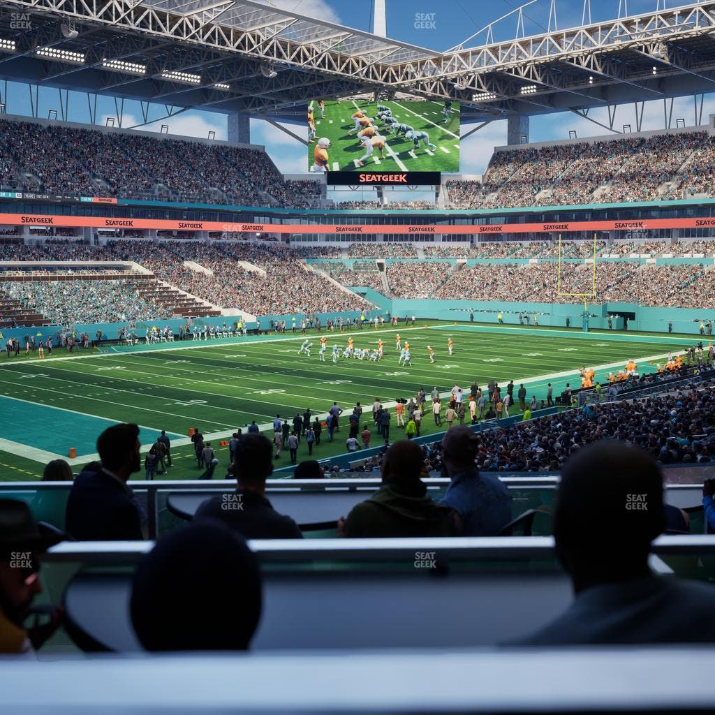 Hard Rock Stadium - Section 125 T Seat View