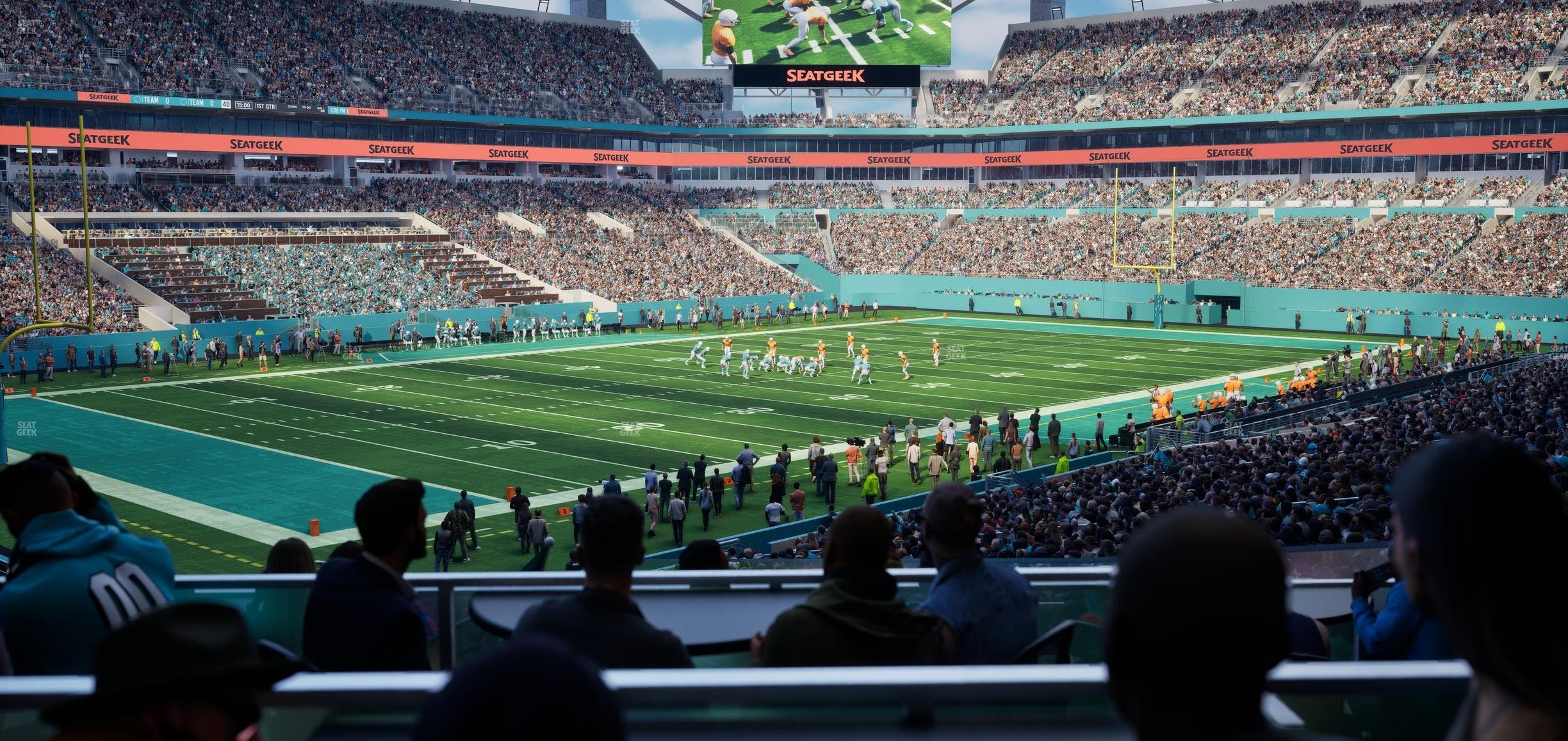 Hard Rock Stadium - Section 125 T Seat View
