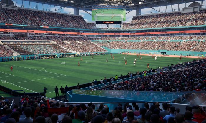 Hard Rock Stadium - Section 125 T Seat View