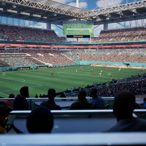 Hard Rock Stadium - Section 125 T Seat View