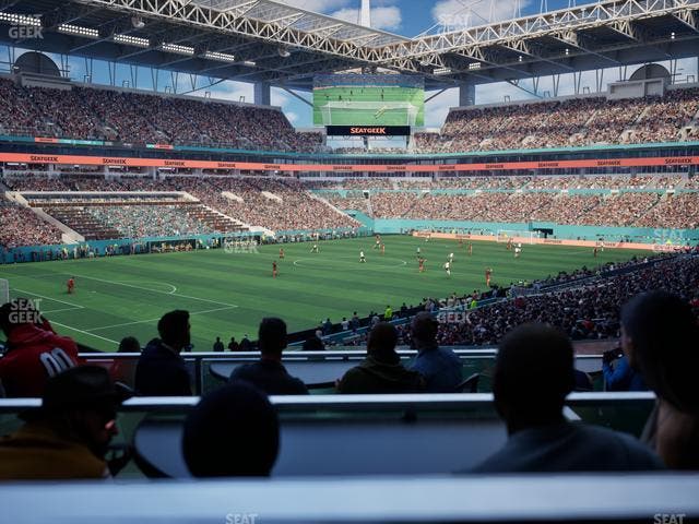 Hard Rock Stadium - Section 125 T Seat View