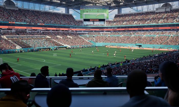 Hard Rock Stadium - Section 125 T Seat View