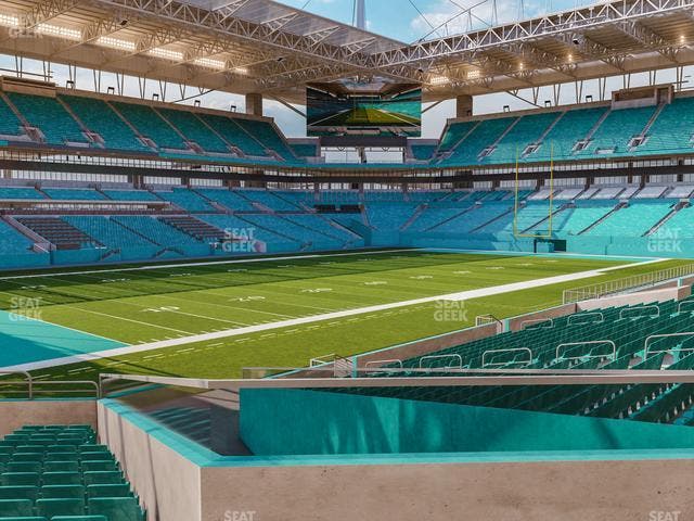 Hard Rock Stadium - Section 125 Seat View