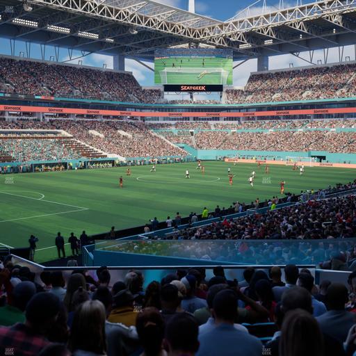 Hard Rock Stadium - Section 125 Seat View