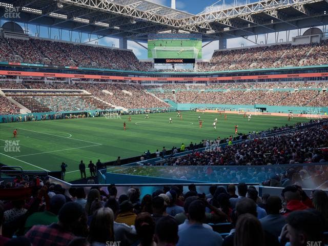 Hard Rock Stadium - Section 125 Seat View