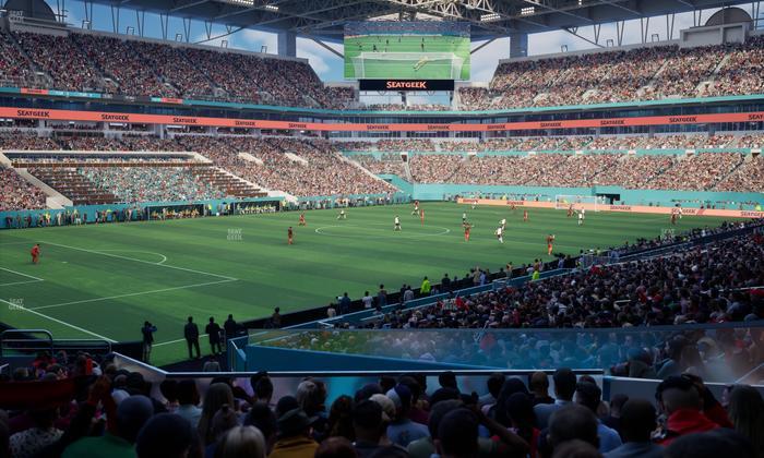 Hard Rock Stadium - Section 125 Seat View