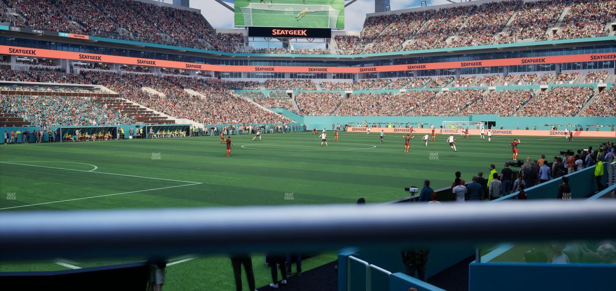 Hard Rock Stadium - Section 125 Seat View