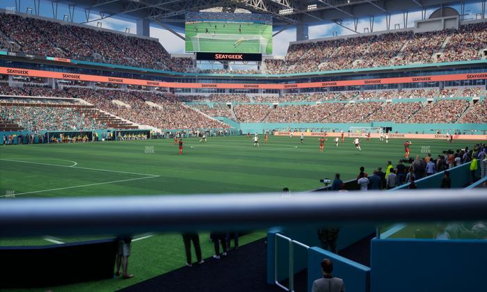 Hard Rock Stadium - Section 125 Seat View