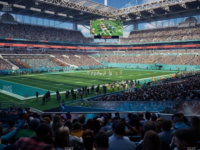 Hard Rock Stadium - Section 125 Seat View