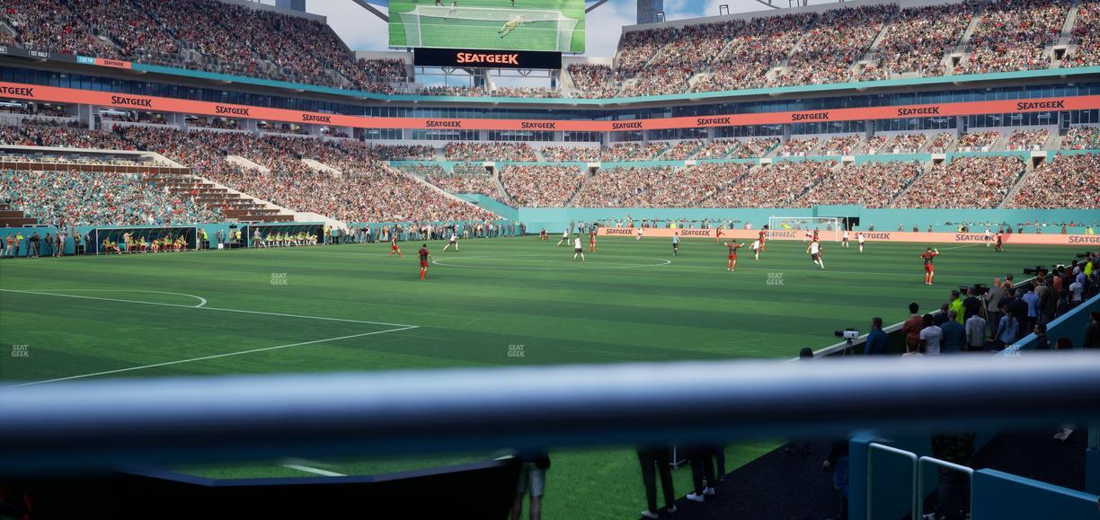 Hard Rock Stadium - Section 126 Seat View