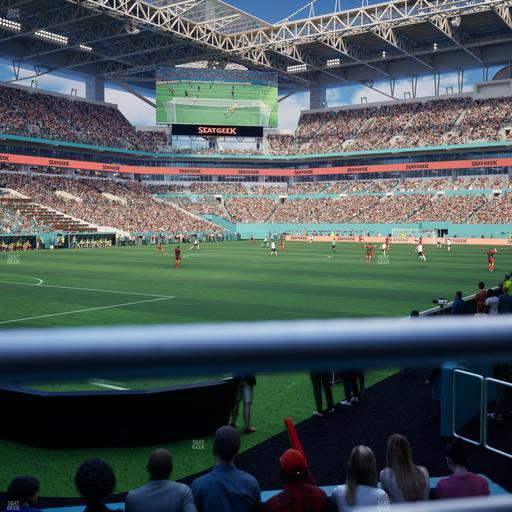 Hard Rock Stadium - Section 126 Seat View